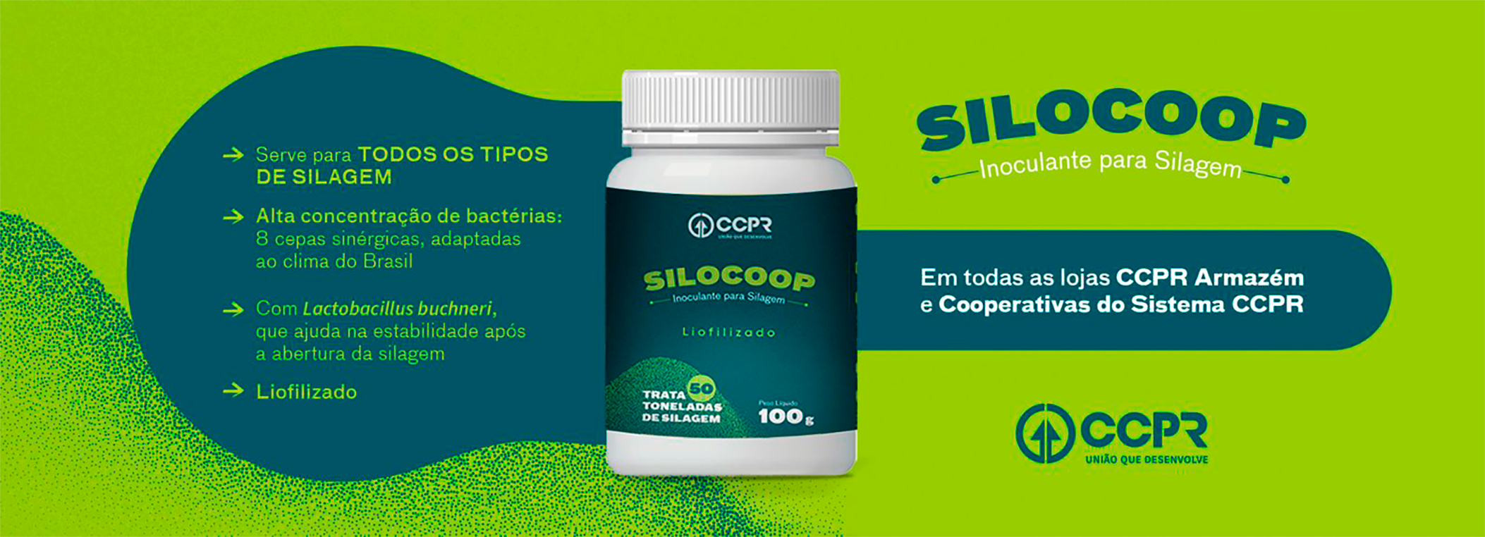 CCPR apresenta Silocoop, inoculante que promete elevar o padr�o da silagem